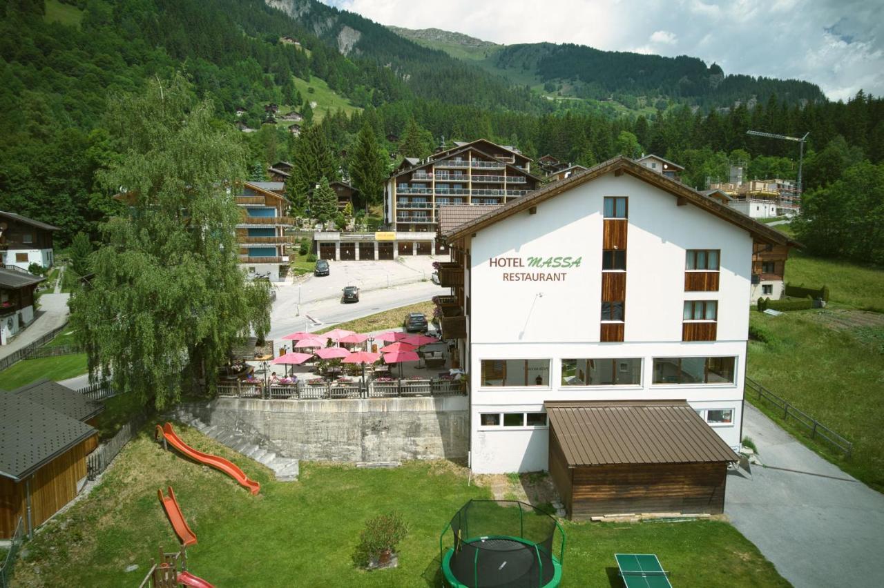 Hotel Massa Blatten bei Naters Bagian luar foto